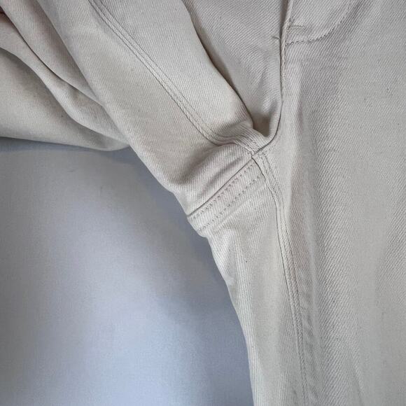 J. Jill Women's Jeans Size 18R High Rise Straight Leg Stretch Ivory Beach Denim - Picture 5 of 8